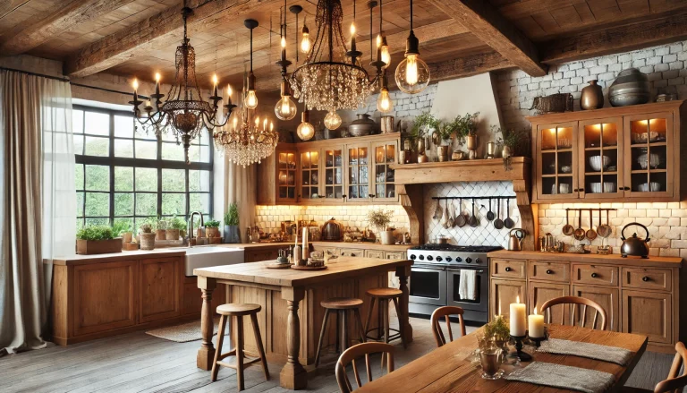 Transform Your Kitchen With Rustic Light Ideas - 01